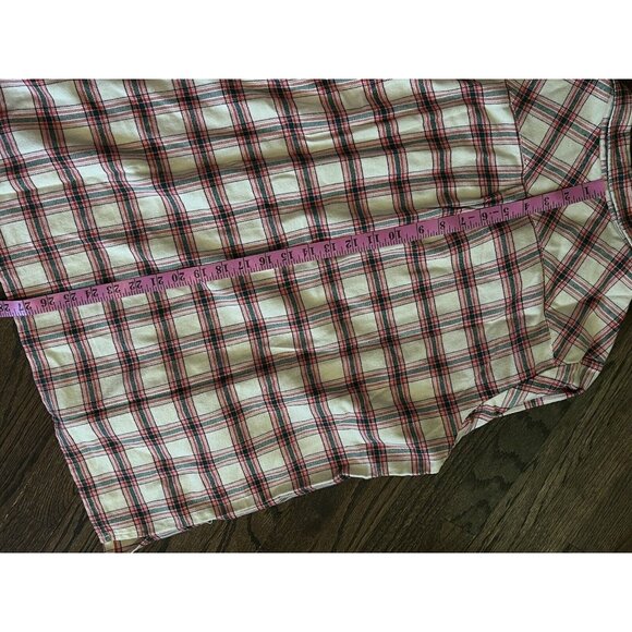 NWT Marine Layer Pajama Flannel Classic PJ Top Red Plaid Womens Size XL $74 - Picture 9 of 9